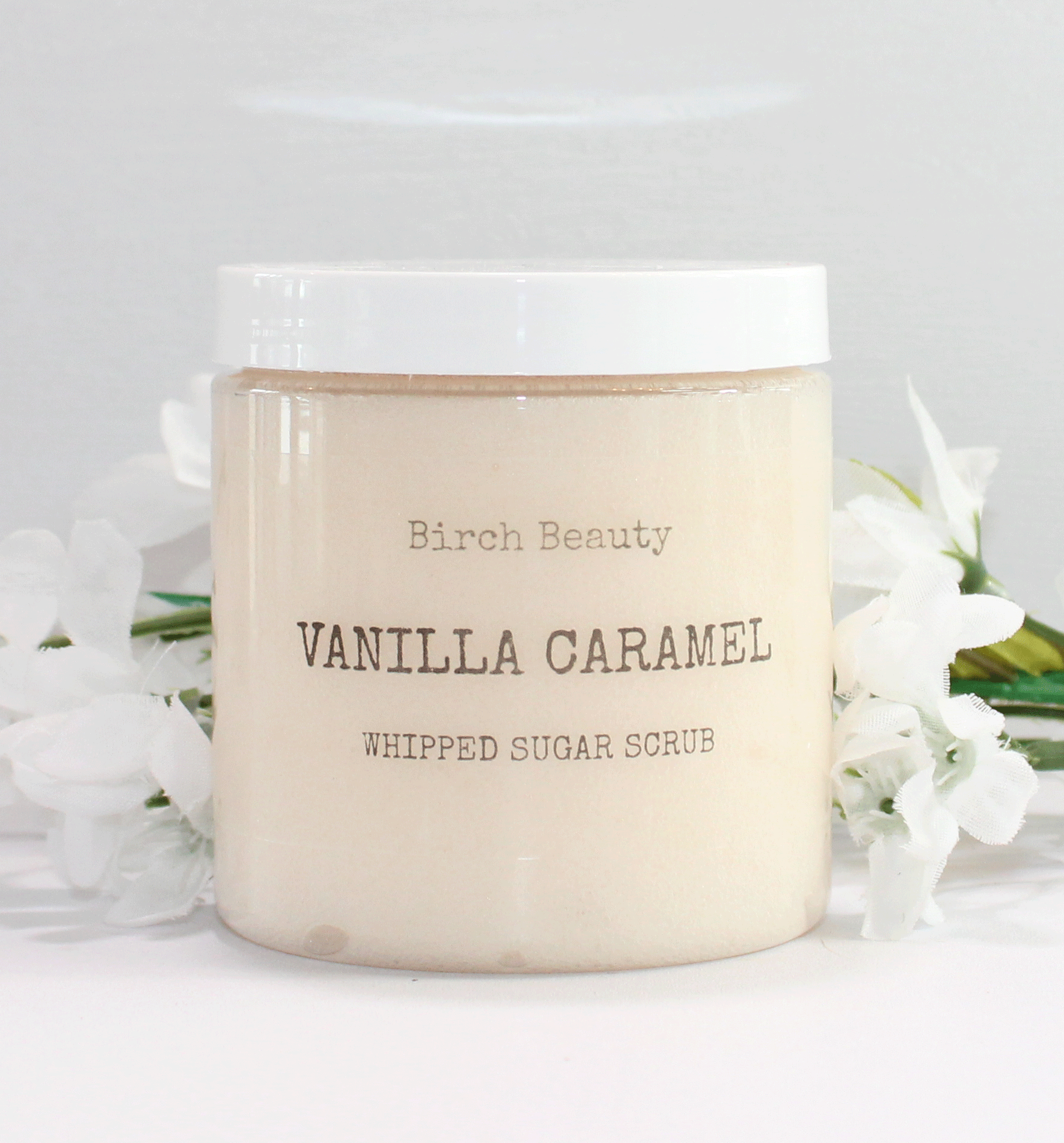 Vanilla Caramel sugar scrub handmade in Rhode Island