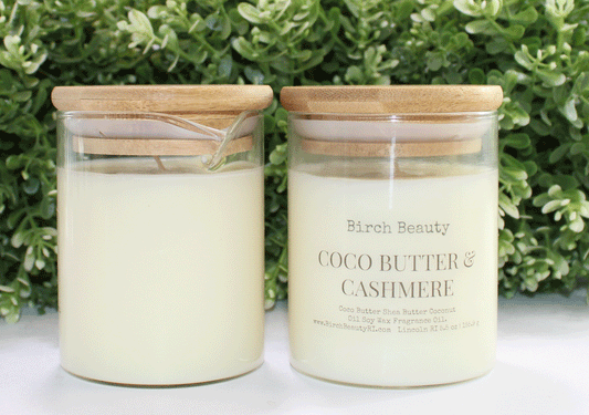 Coco Butter Cashmere Massage Lotion Candle