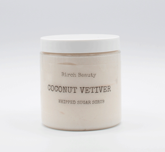 Coconut Vetiver Whipped Sugar Scrub