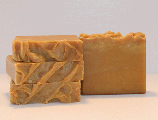 Handmade in small batches in Rhode Island. Turmeric and Ginger.