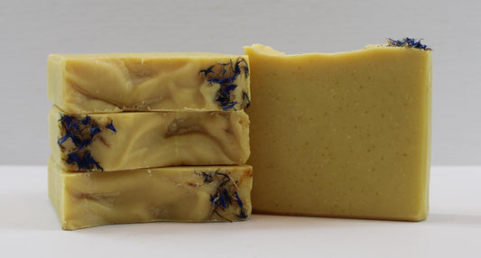 Lemon Verbena handmade soap by Birch Beauty made in Rhode Island