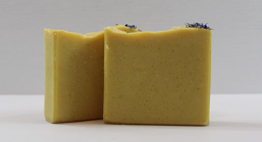 Lemon Verbena handmade soap made by Birch Beauty in Rhode Island
