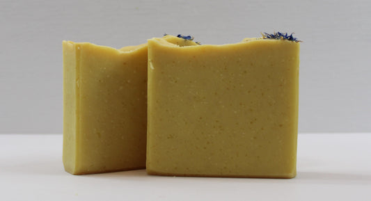Lemon Verbena handmade soap made by Birch Beauty in Rhode Island 